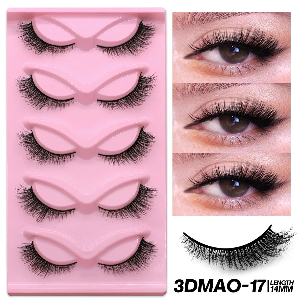 MAO Cat Eye Mink False Lashes