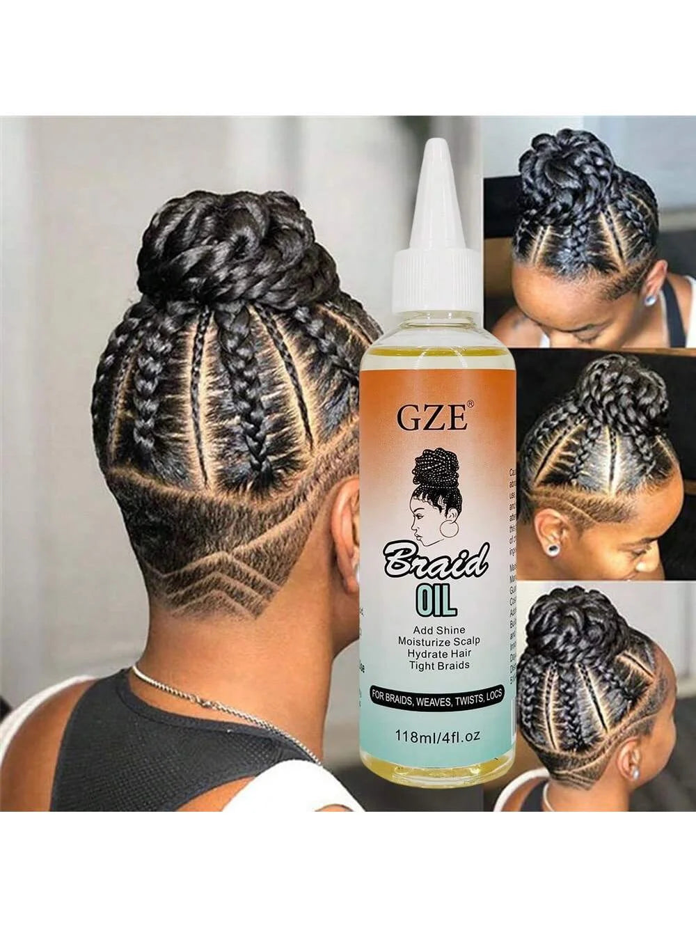 GZE Braid Oil with Coconut Oil