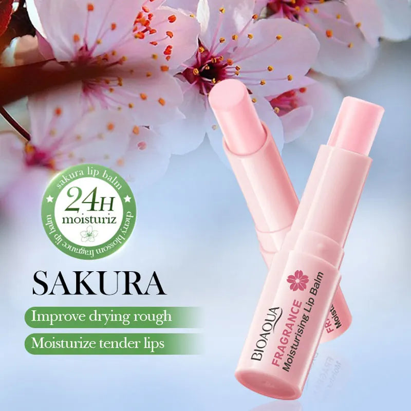 BIOAOUA Sakura Moisturizing Lip Balm