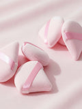 Dual-Sided Pink Powder Puff 5-Pack