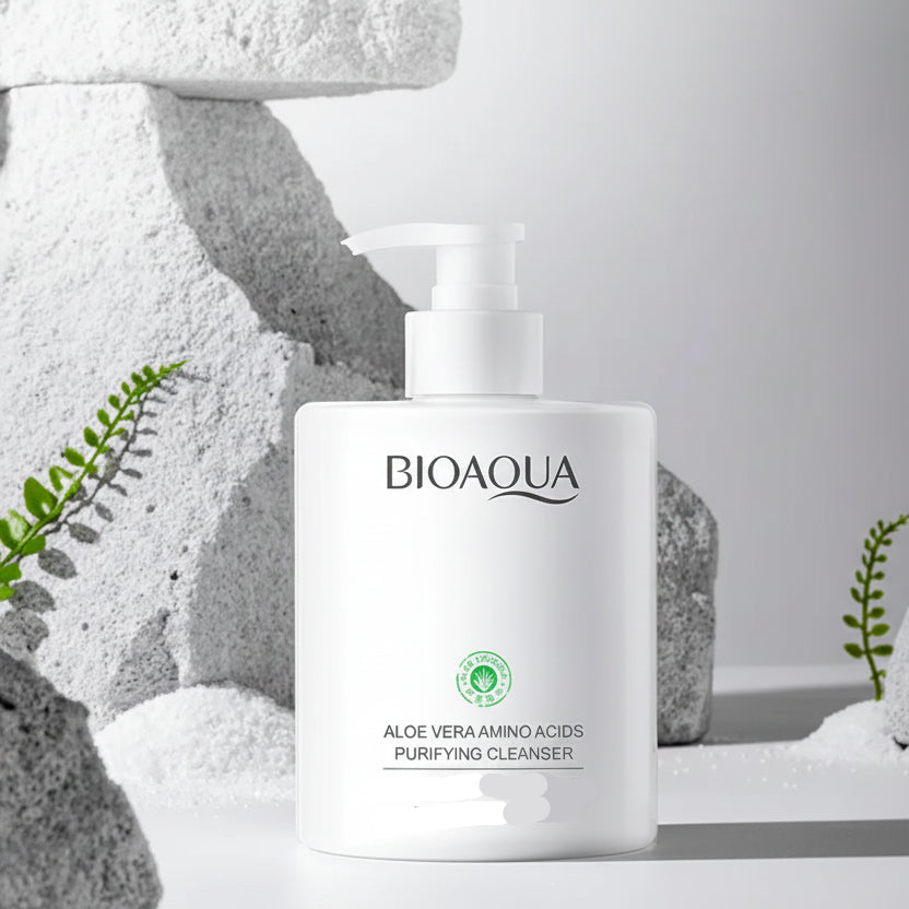BIOAOUA Aloe Vera Amino Acid Face Cleanser
