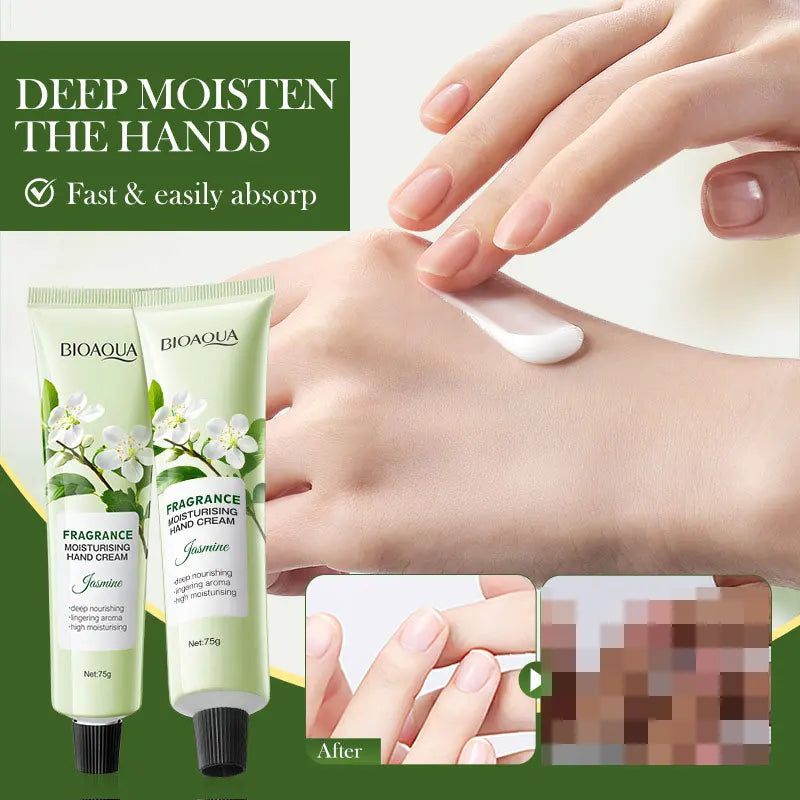 BIOAOUA Jasmine Moisturizing Hand Cream