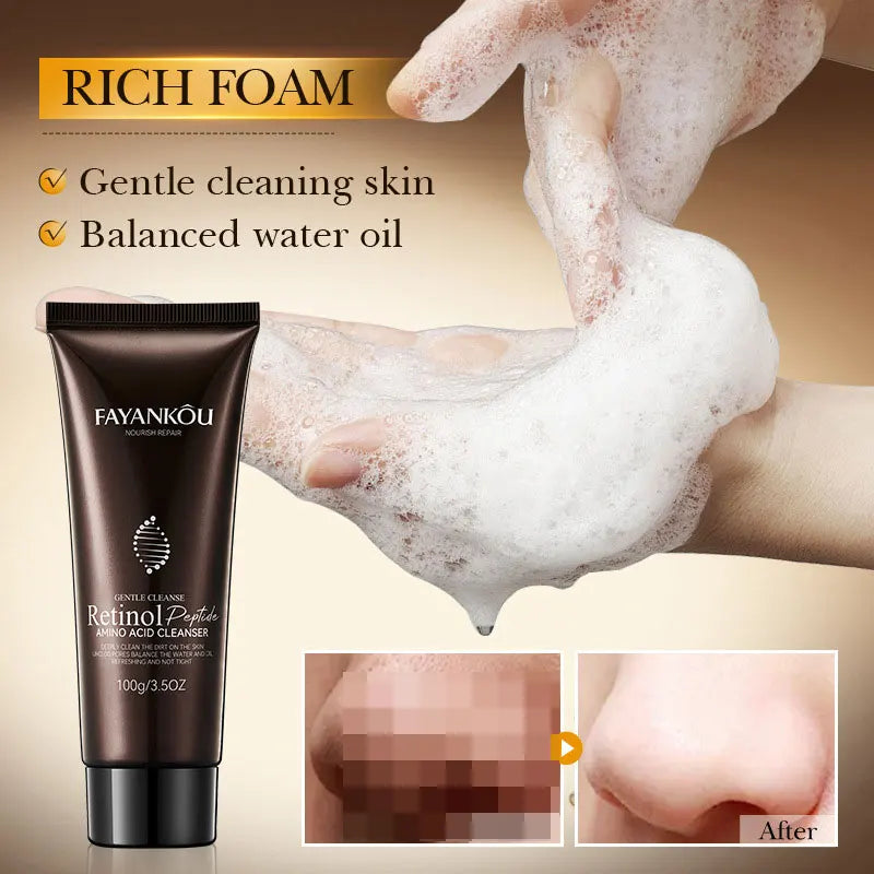 Retinol Peptide Amino Acid Face Cleanser