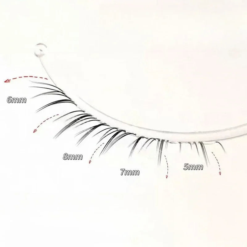 Assorted Manga Lower Lash Clusters