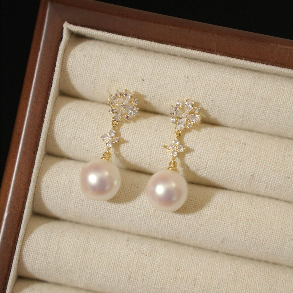 Luna Belle Pearl Earrings
