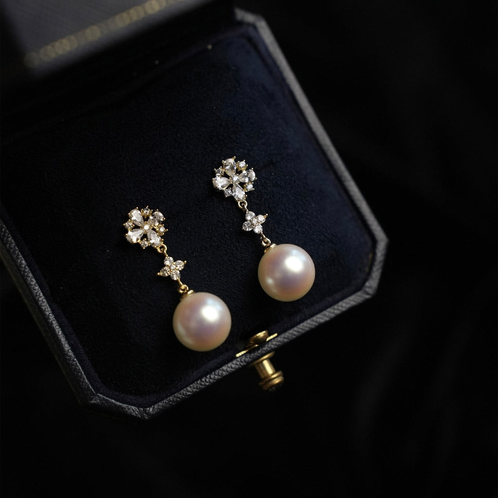 Luna Belle Pearl Earrings