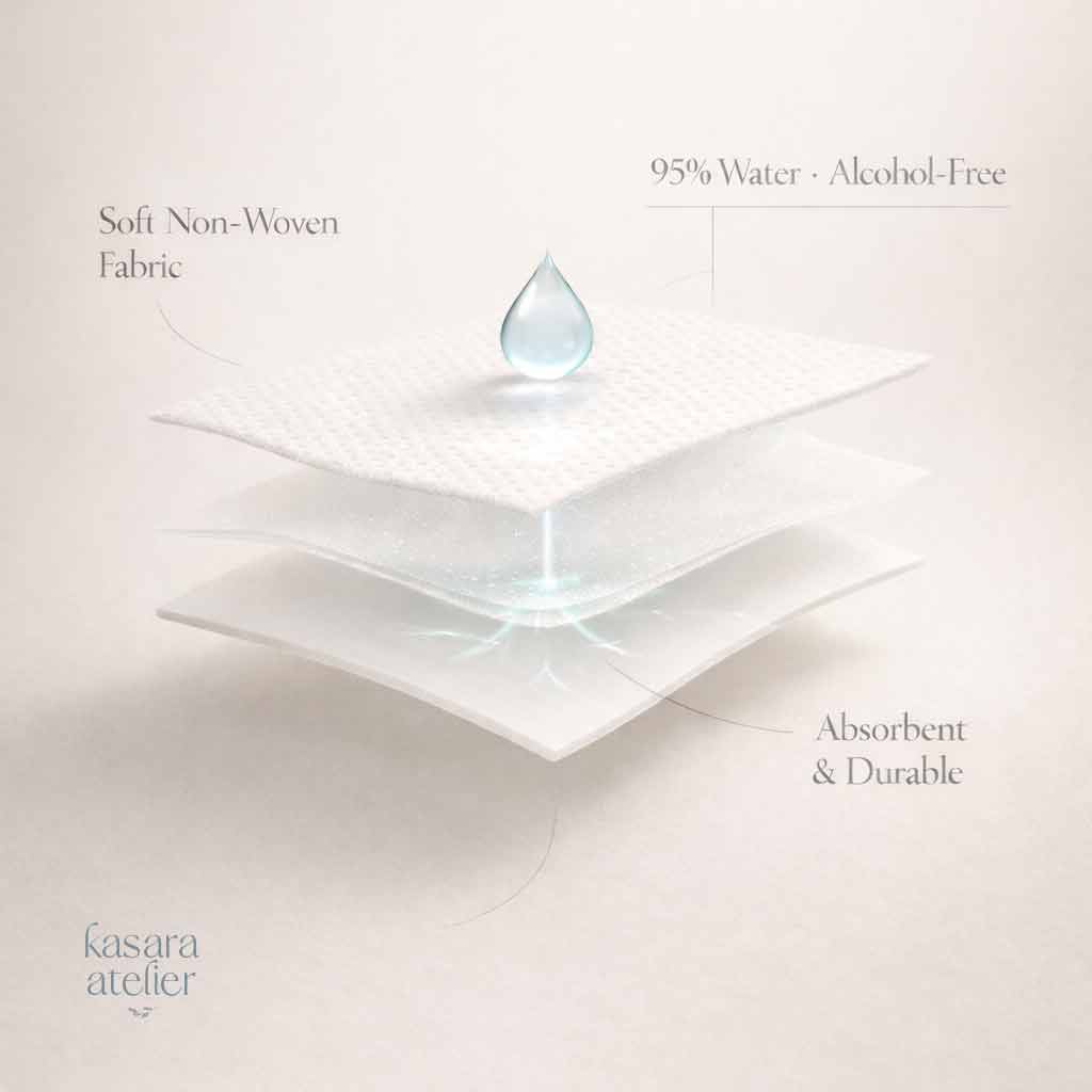 Scented Towel – Green Tea Scent (Hot or Cold Use) Alcohol-Free