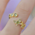 Verdant Flutter Ring