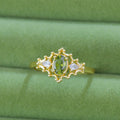Verde Regalia Oval Ring