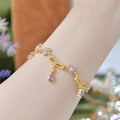 Wildflower Serenade Bracelet in Purple